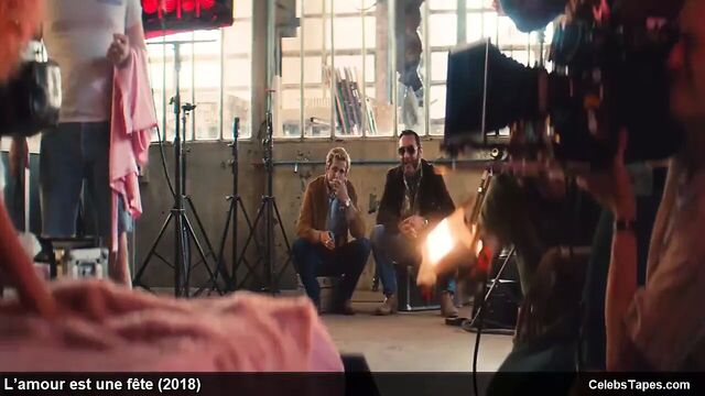 Camille Razat, Elisa Bachir Bey, Inge van Bruystegem Naked