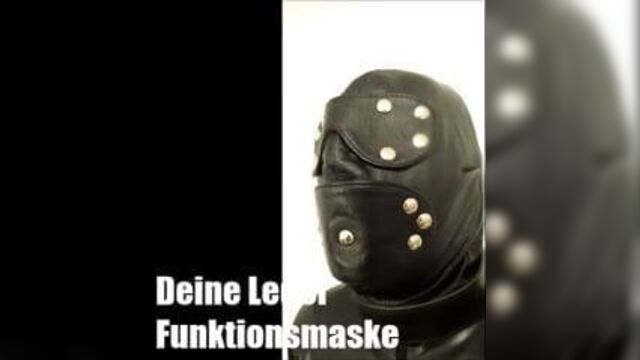 Leather hood Lady Cheyenne de Muriel