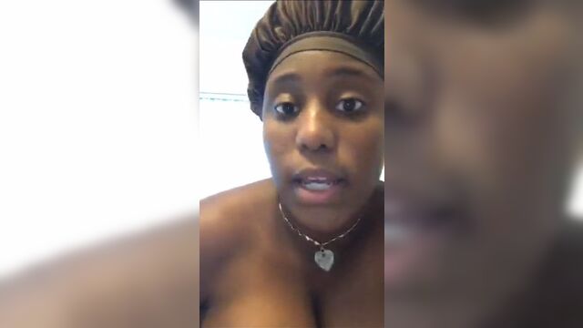 Ebony big tits