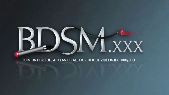 BDSM:Buttplug & cock in the ass - Hard deep Blowjob