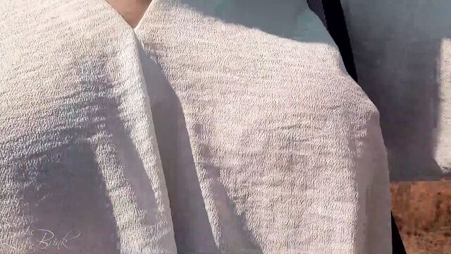 Boobwalk: White Shirt