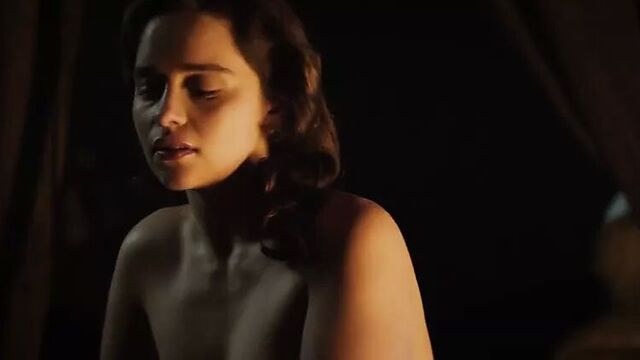 Emilia Clarke -- Nude (Voice from the Stone, 2017)