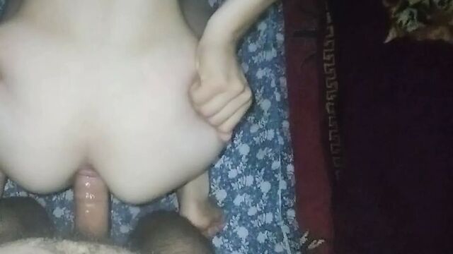 Sex with me from the ass after a long time apart