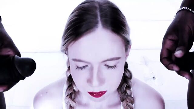 BBC, ANALLY GAPED PISS DRINKING SLUT