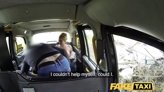 Fake Taxi Serial squirting from busty blonde amateur