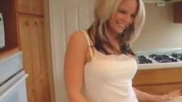 Slightly drink girl strips