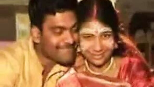 Real sex with wife taken by his friend at marriage night