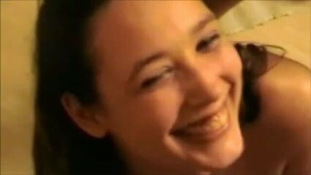 Danish girl facial at a party