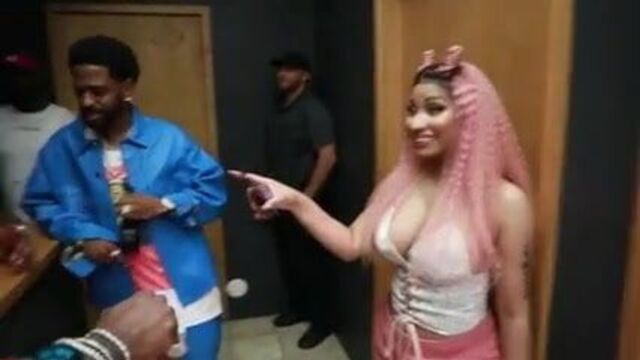 Nicki Minaj - Busty on June 25, 2018
