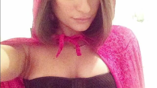 Lea Michele - Jerk off challenge