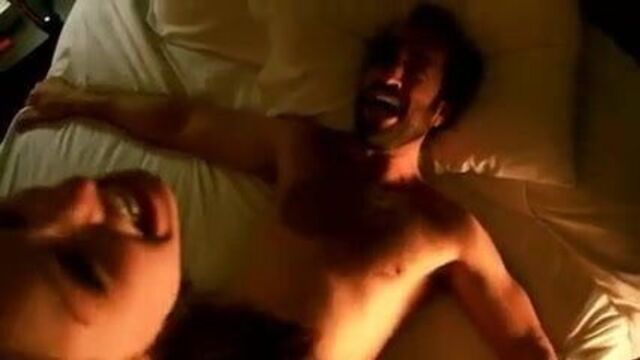 Possed women uses a man