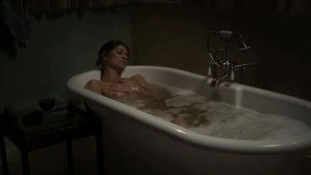 Ivana Milicevic naked in show Banshee