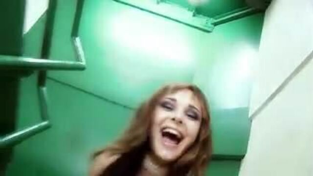 Cytherea Huge Squirt in Stairwell