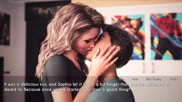 AWAM - Sam sucked sophia's nippels