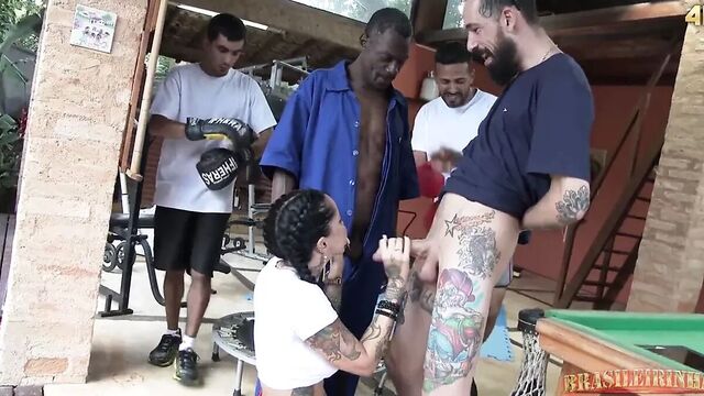 Brazil gangbang