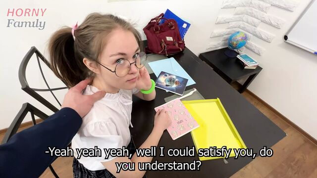 LUSTFUL STUDENT PASSES THE EXAM