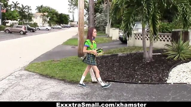 ExxxtraSmall - Tiny Girl Scout Fucked By Huge Cock