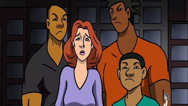 Big Butt step mom fucked in an alley by a group of street guys