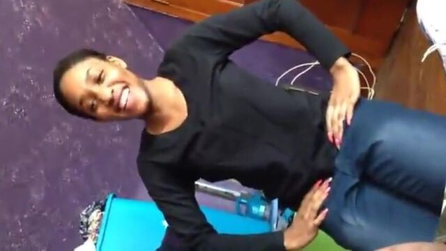 Young lady scared to suck dick