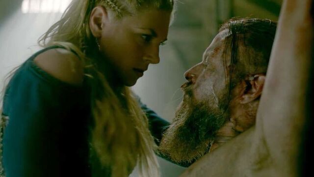 Katheryn Winnick Rides King Harald On ScandalPlanet.Com