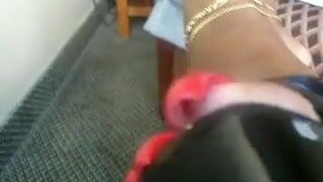 My very long toenails 2