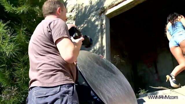 MyFirstPublic - Busty pornstar fucked in public