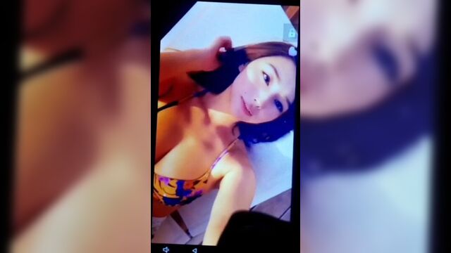 Xchocobars (Janet) Cum Tribute Bikini