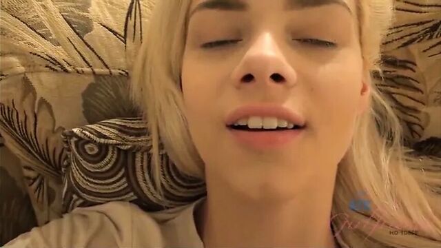 Little cute blonde with a big pussy.