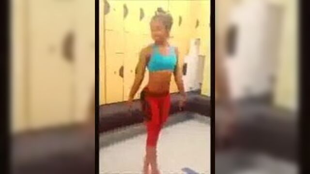 Gorgeous basketballer turned figure model Qimmah Russo