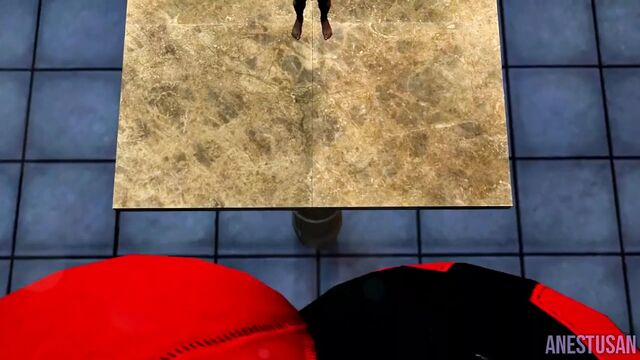 Giantess Harley Quinn butt smother