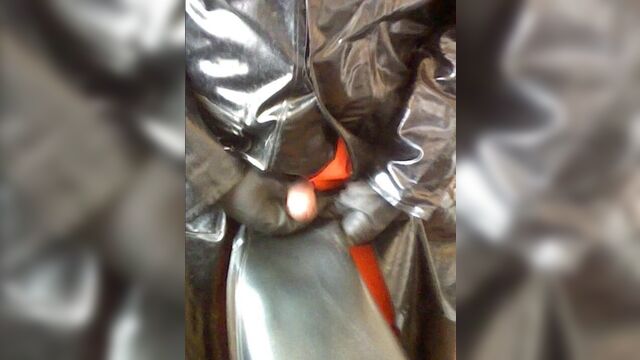 Oilskins and rubber wank.