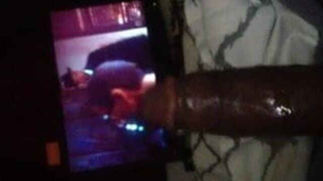 Giving my man a blow job