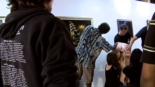 Siri Fucked at public Museum